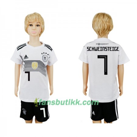 Fotball-VM 2018 Tyskland drakt Schweinsteiger 7 Barn Hjemmetrøye